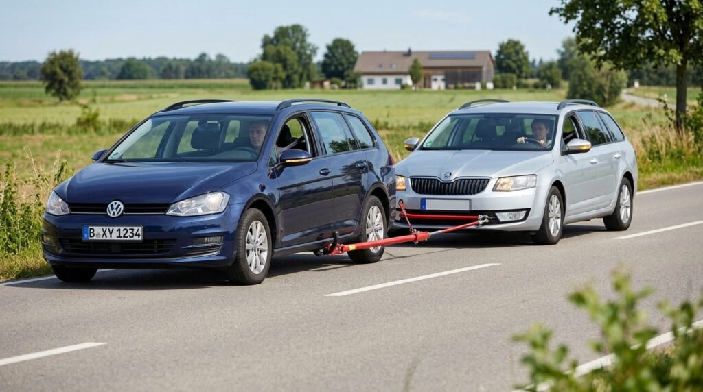 Die richtige Abschlepptechnik